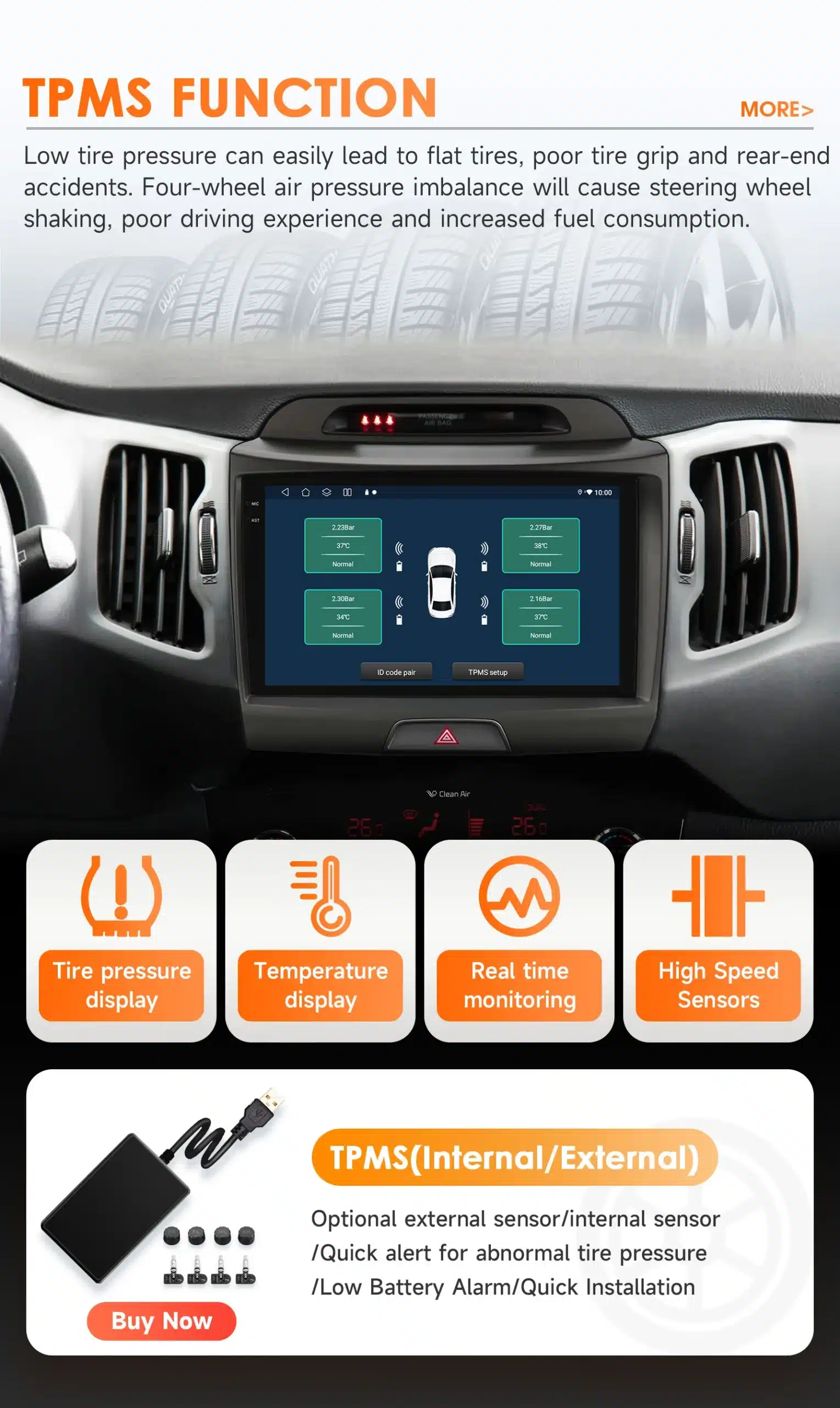 Android autoraadiod GPS ja WiFi KIA Sportage (2010-2016) 2DIN | kujundav pilt e-kaubamaja pildikogust