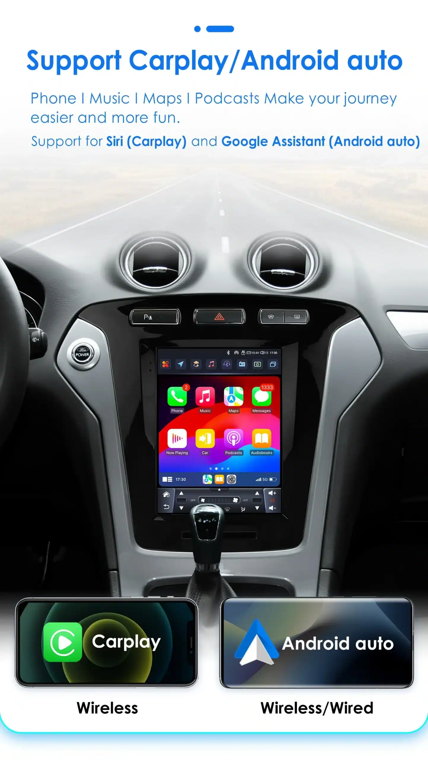 Android multimeedia autoraadio Ford Mondeo / Galaxy | kujundav pilt e-kaubamaja pildikogust