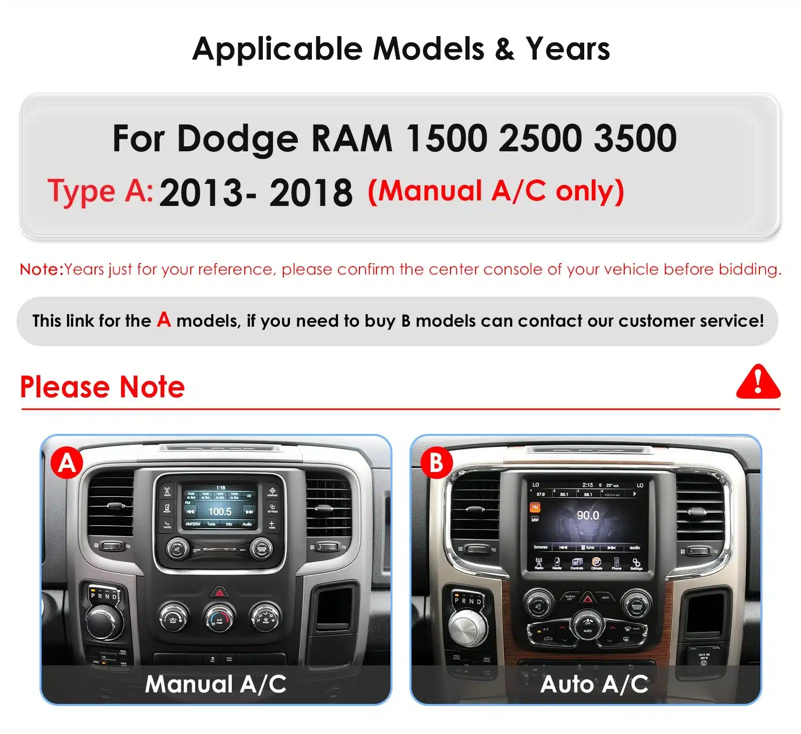 Dodge RAM CarPlay multimeediakeskus | kujundav pilt e-kaubamaja pildikogust