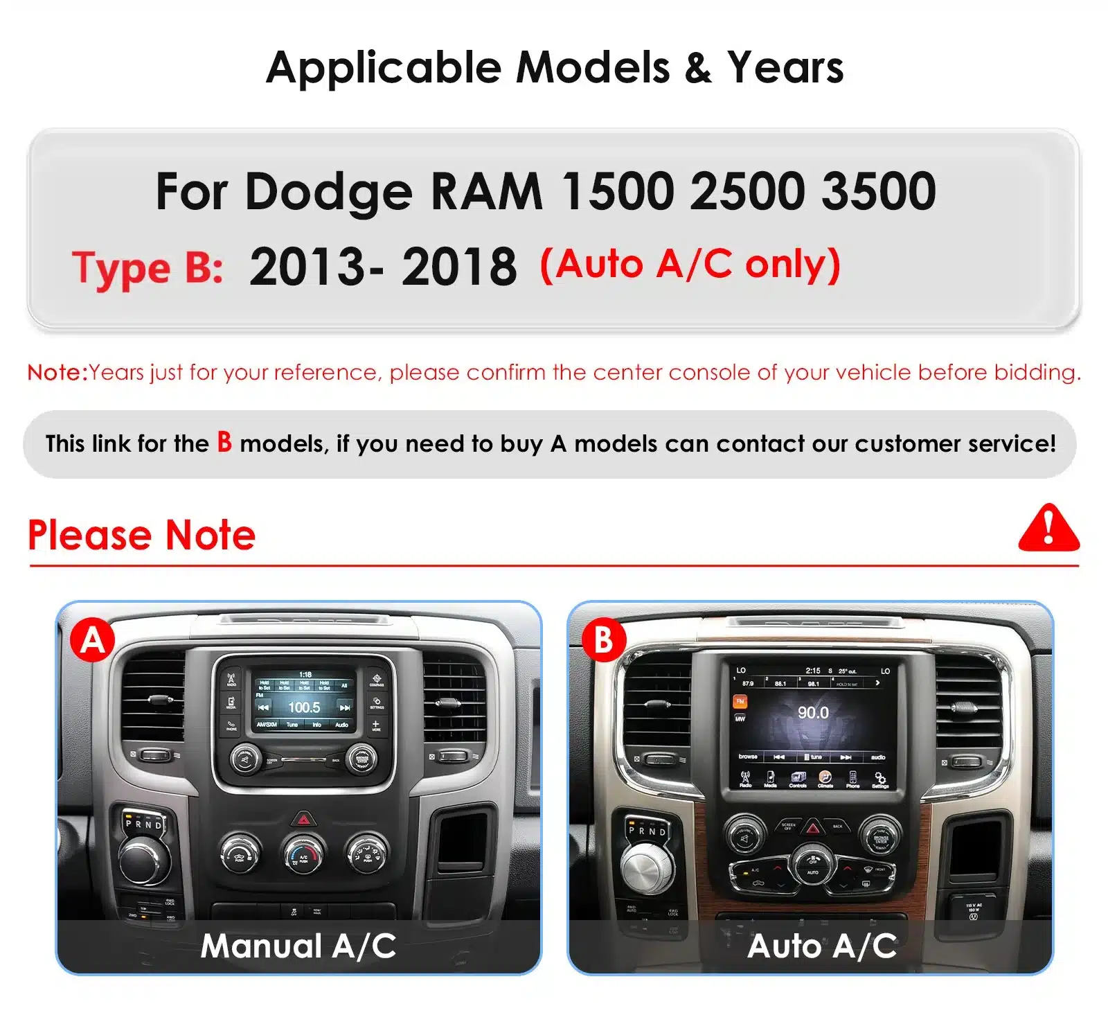 Dodge RAM CarPlay multimeediakeskus | kujundav pilt e-kaubamaja pildikogust