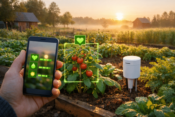 AI sinu tagaaias: Kuidas tehisintellekt aitab Eesti väikeaednikul ja talunikul paremat saaki saada? | E-pood Tootemaailm AI abil juhitud aiandus Eesti maapiirkonnas