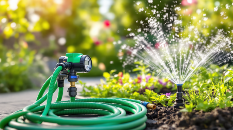 Kastmissüsteem aeda: kuidas valida ja kasutada | E-pood Tootemaailm Automaatne kastmissüsteem aias, voolik ja pritsur