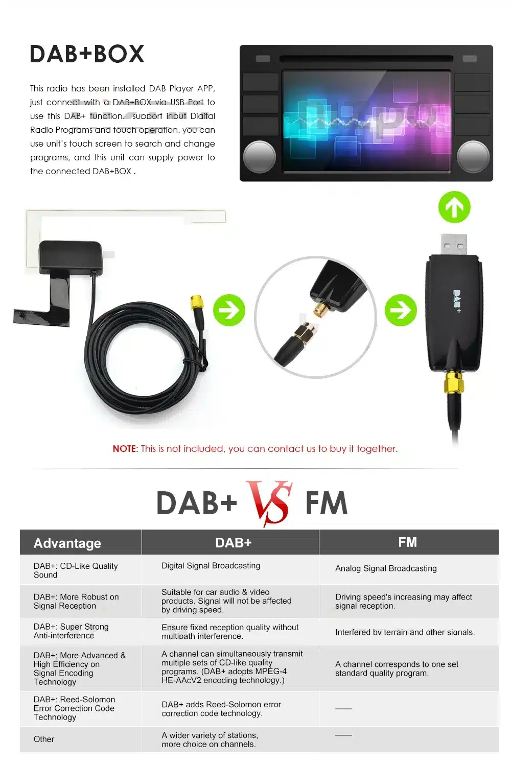 2Din Android raadio CarPlay, Bluetooth, USB Fiat 500 | kujundav pilt e-kaubamaja pildikogust