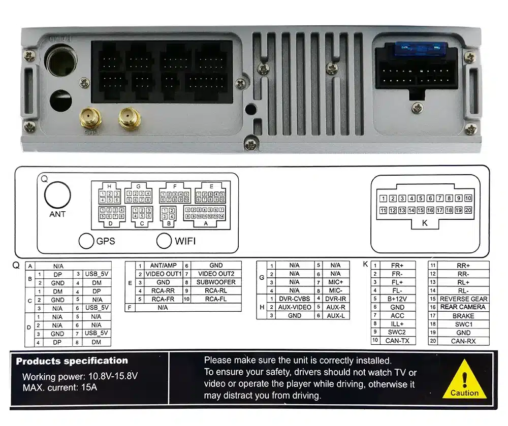 2Din Android raadio CarPlay, Bluetooth, USB Fiat 500 | kujundav pilt e-kaubamaja pildikogust