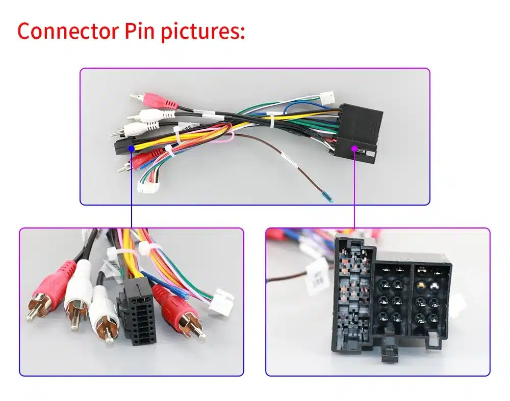 2Din Android raadio CarPlay, Bluetooth, USB Fiat 500 | kujundav pilt e-kaubamaja pildikogust