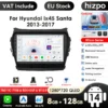2 Din Android raadio CarPlay Hyundai Santa Fe 2013-2017 | E-pood Tootemaailm 2 Din Android raadio CarPlay Hyundai Santa Fe 2013-2017 on musta raamiga ja interaktiivse QLED-ekraaniga, kuhu on kuvatud mitmeid rakendusi ja informatsiooni. Raadio pakub funktsioone nagu CarPlay ja Android Auto, ühenduvusvõimalusi ning on kohandatud Hyundai Santa Fe 2013-2017 mudelile.