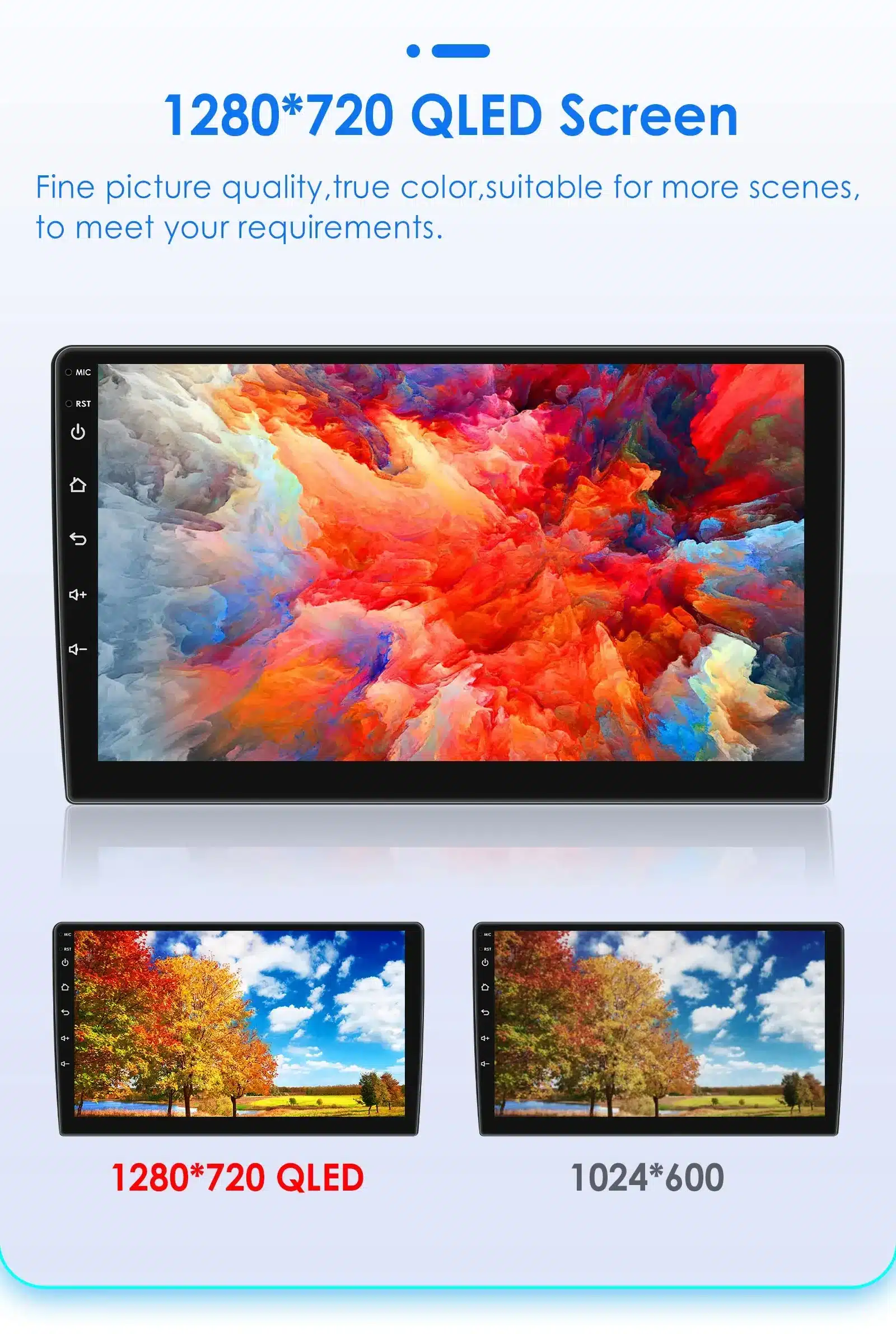 2 Din Android raadio CarPlay Hyundai Santa Fe 2013-2017 | kujundav pilt e-kaubamaja pildikogust