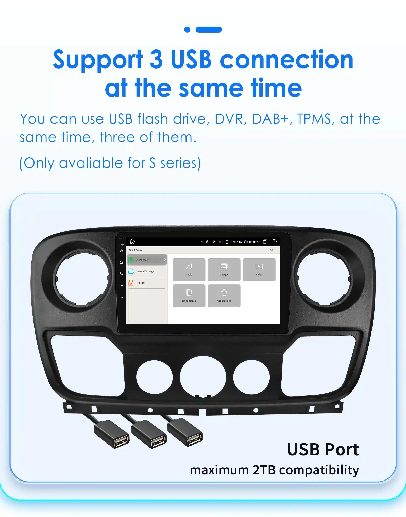 2 Din Android raadio CarPlay Hyundai Santa Fe 2013-2017 | kujundav pilt e-kaubamaja pildikogust