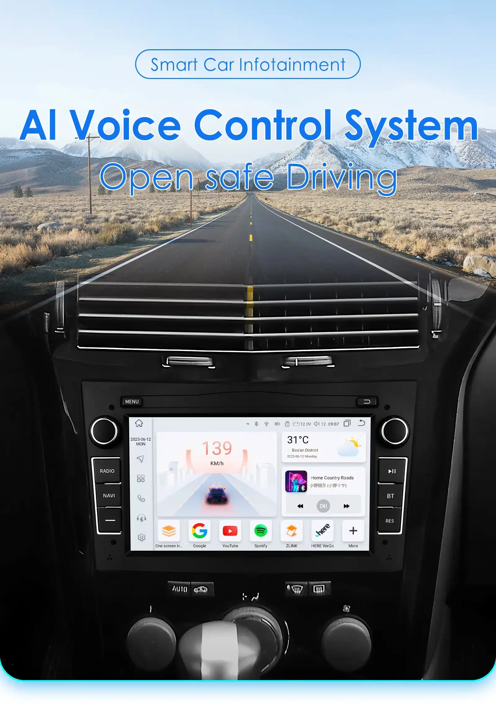 Android autoraadio Opel Astra H J Vectra Vauxhall Antara Zafira Corsa Vivaro Meriva Veda | kujundav pilt e-kaubamaja pildikogust