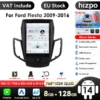 Android autoraadio 2Din Ford Fiesta MK7 2009 - 2016 | E-pood Tootemaailm Android 14 2Din Car Radio for Ford Fiesta MK7 2009 - 2016 Multimedia Player with a sleek black design featuring a 9.7-inch touchscreen interface, displaying navigation maps and music controls, ideal for enhancing driving experience.