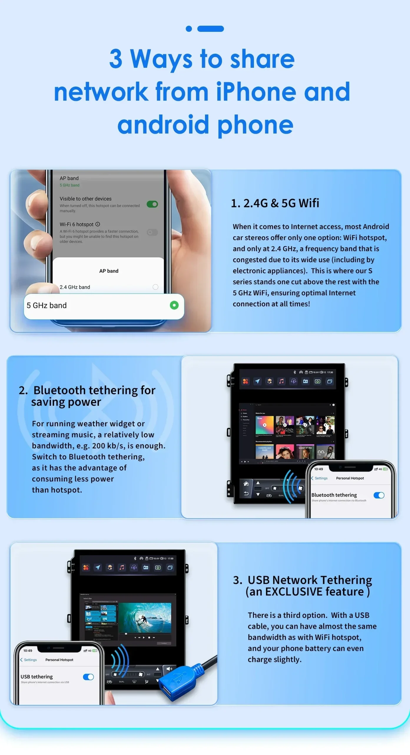Android autoraadio 2Din Ford Fiesta MK7 2009 - 2016 | kujundav pilt e-kaubamaja pildikogust