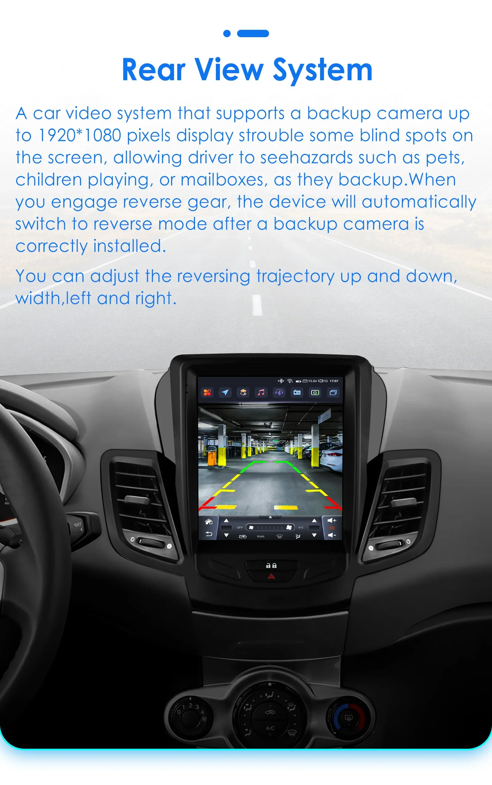 Android autoraadio 2Din Ford Fiesta MK7 2009 - 2016 | kujundav pilt e-kaubamaja pildikogust