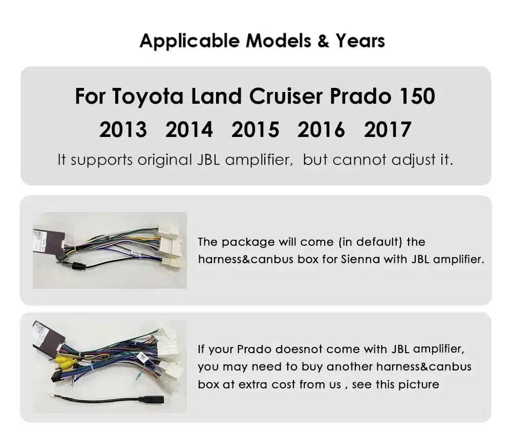 2 Din Android Autoraadio GPS-iga Toyota Land Cruiser Prado | kujundav pilt e-kaubamaja pildikogust