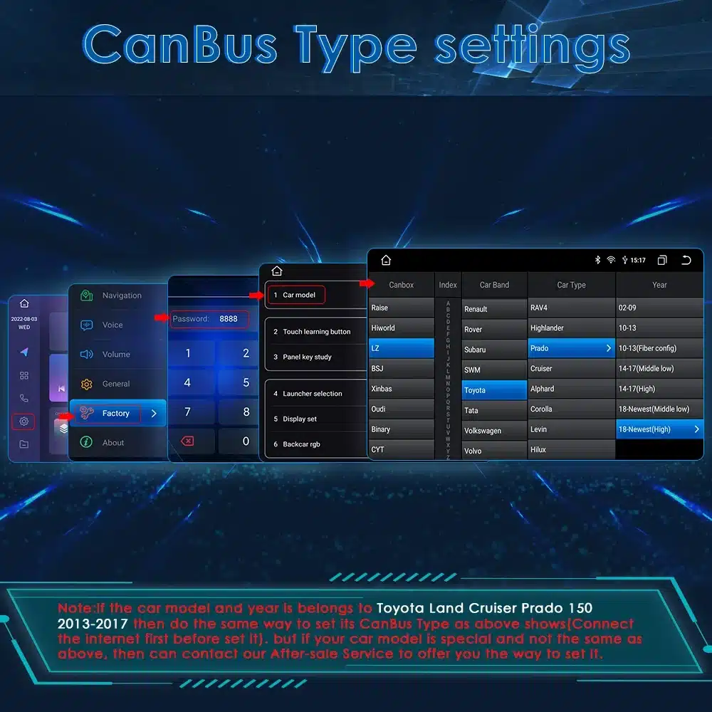 2 Din Android Autoraadio GPS-iga Toyota Land Cruiser Prado | kujundav pilt e-kaubamaja pildikogust