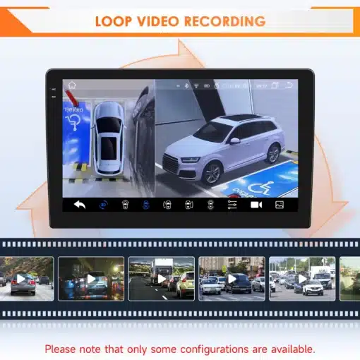 Autoraadio 10.1" QLED ekraaniga, 4G, GPS, Android 14, Dacia 2021-2025 | E-pood Tootemaailm Autoraadio 10.1-tolline QLED ekraan, suuremõõtmelise parkimisvideoga, kuvatud Dacia 2021-2025 jaoks. Nutikas Android 14 süsteem koos 4G ja GPS-iga, esile toodud parkimiskaameraga funktsioonidel.