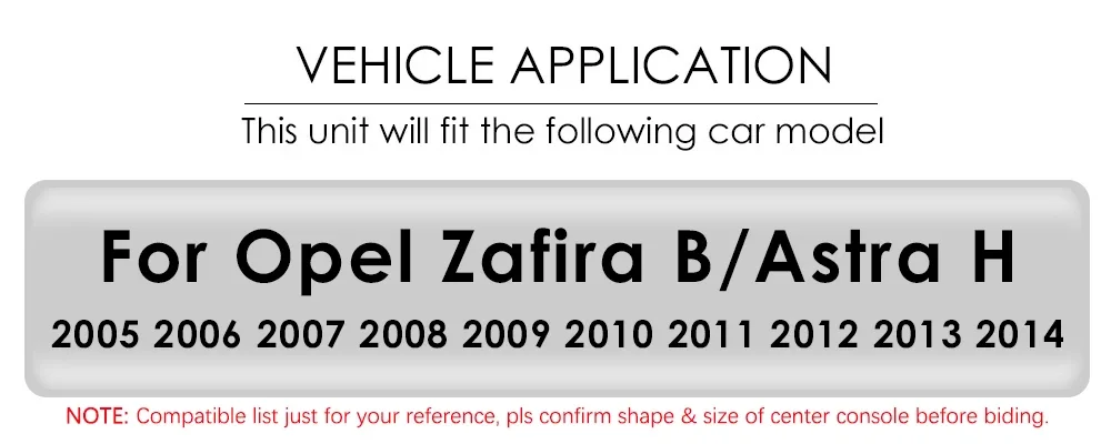 Autoraadio 2Din Android 14 4G-LTE Carplay Opel Astra H/Zafira B | kujundav pilt e-kaubamaja pildikogust
