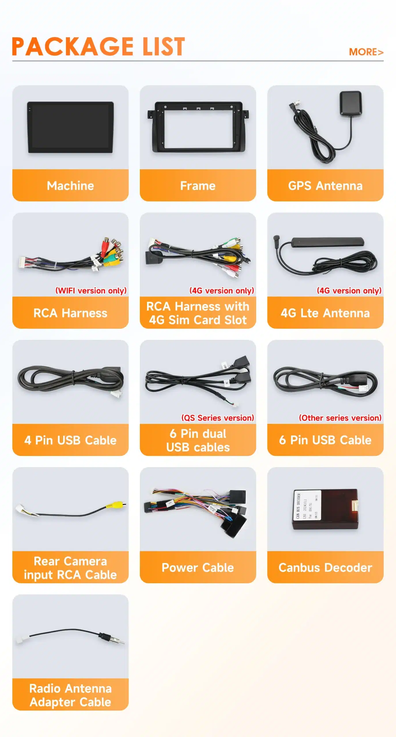 Auto raadio 9" 4G ja GPS-iga BMW 3 seeria E46 1998-2005 | kujundav pilt e-kaubamaja pildikogust