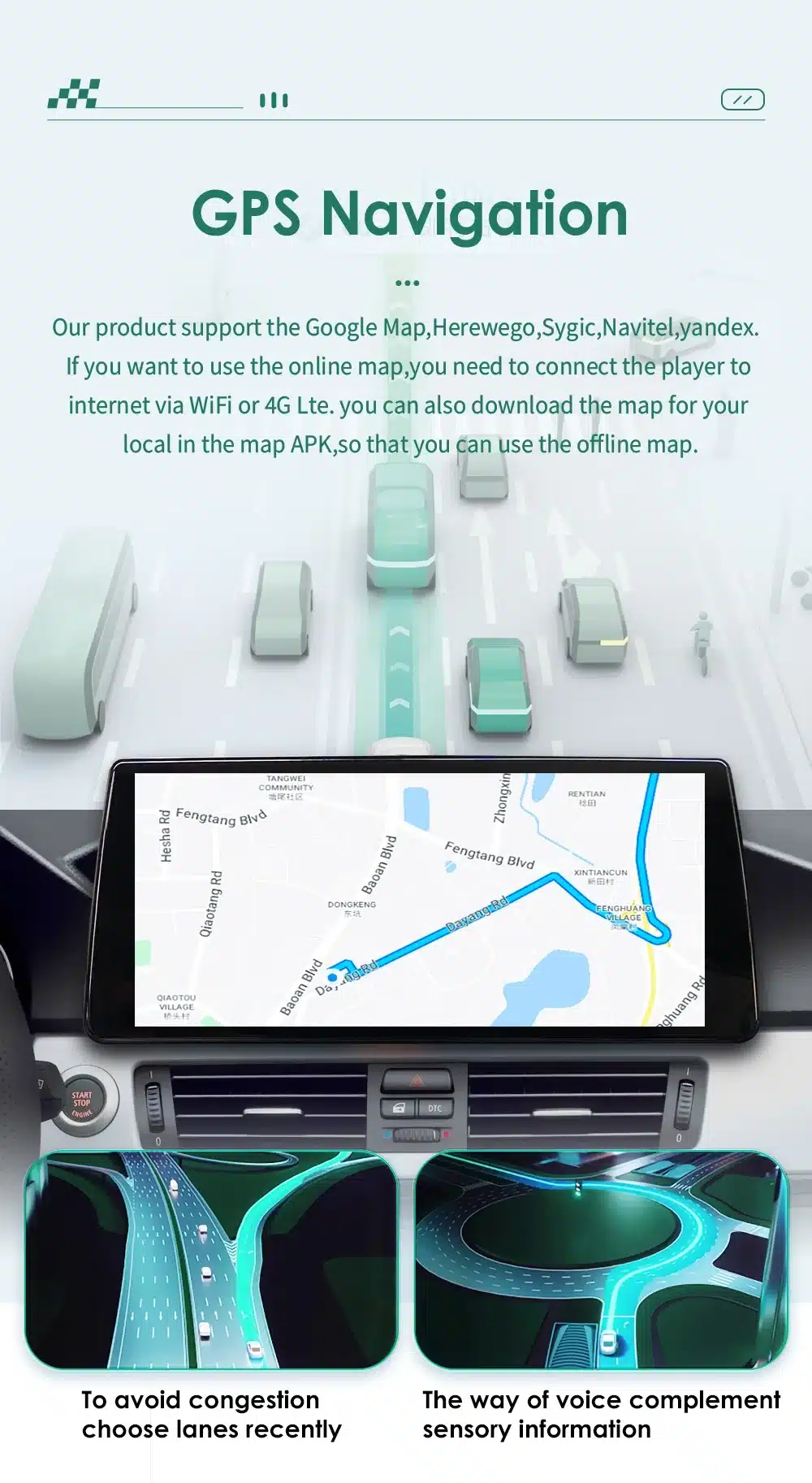 BMW Android autoraadio GPS-iga ja Carplay toega E60 E90 | kujundav pilt e-kaubamaja pildikogust