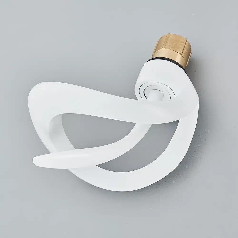 Vannitoa segisti kuldne luksuslik disain, kuum ja külm vesi | kujundav pilt e-kaubamaja pildikogust