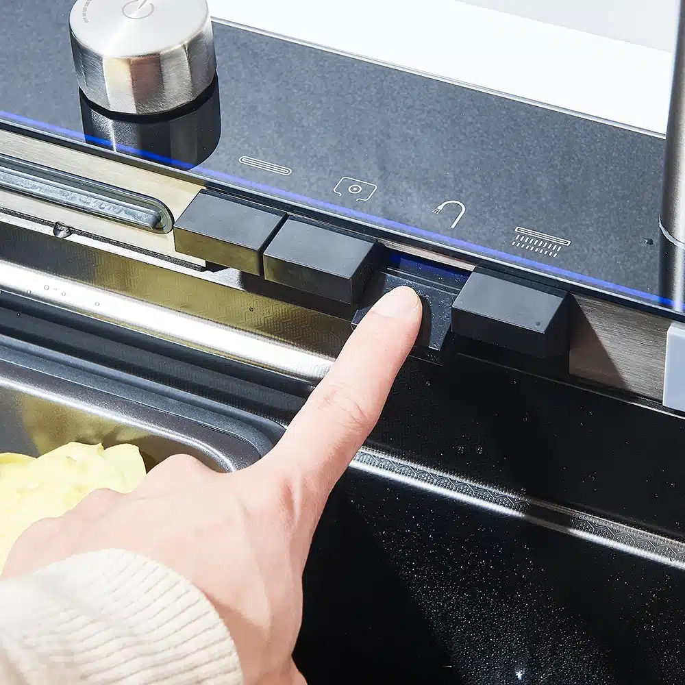 Köögivalamu 304 roostevabast terasest, suur integreeritud kraan | kujundav pilt e-kaubamaja pildikogust