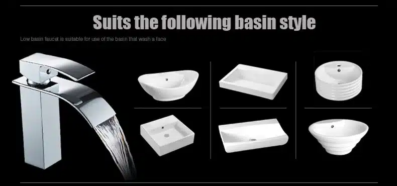 Stiilne vannitoa kraan külma ja sooja veega, musta värvi | kujundav pilt e-kaubamaja pildikogust