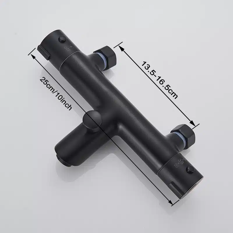 Termostaatiline dušisegisti vannituppa kombineeritud kraaniga | kujundav pilt e-kaubamaja pildikogust