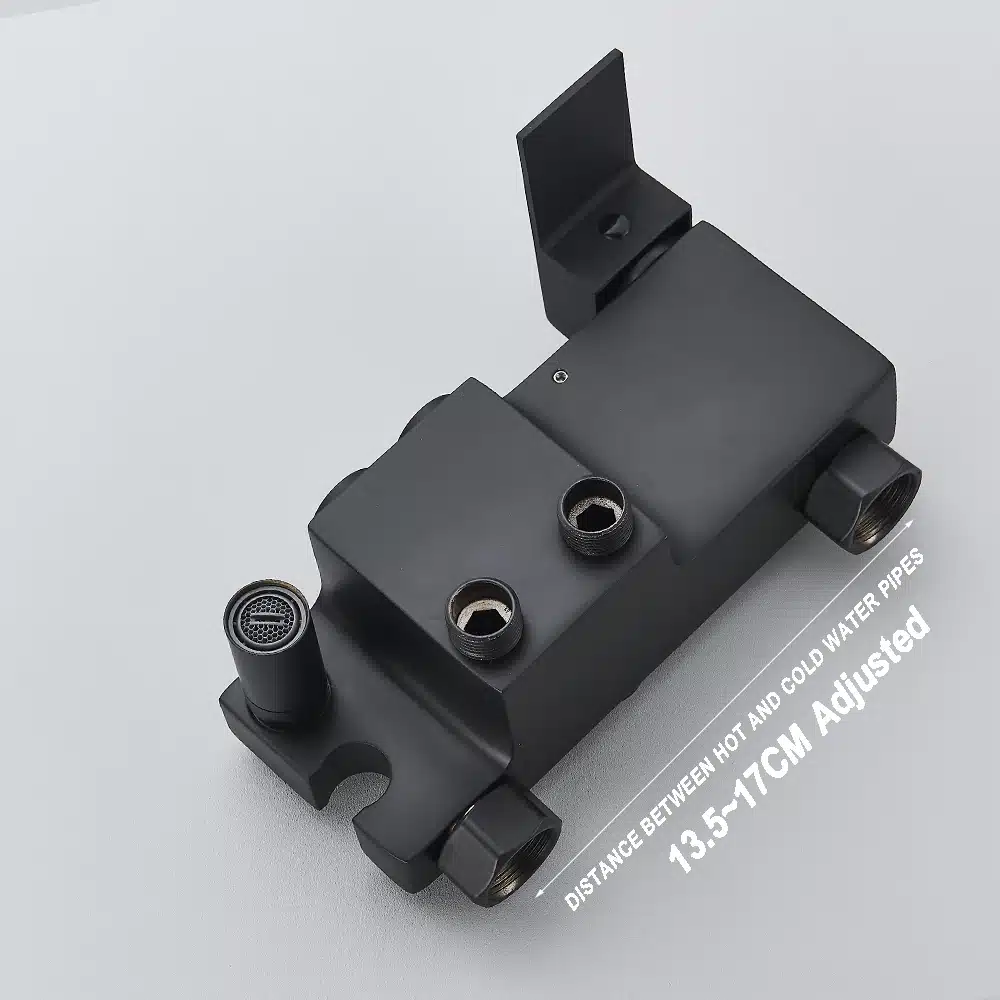 Dušisegisti komplekt LCD temperatuuri näidikuga ja vihmavee dušiga | kujundav pilt e-kaubamaja pildikogust