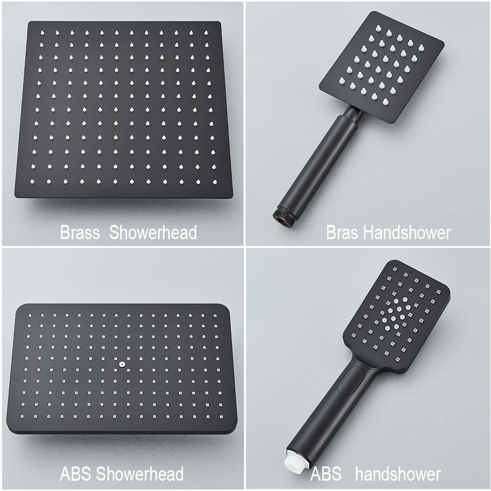 Kroomitud messingist dušisegisti komplekt vihmadušiga | kujundav pilt e-kaubamaja pildikogust