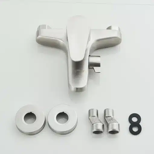 Vannitoa kuuma ja külma veega segisti, seinapealne, ühe käepidemega | E-pood Tootemaailm Vannitoa kuuma ja külma veega segisti, seinapealne, ühe käepidemega