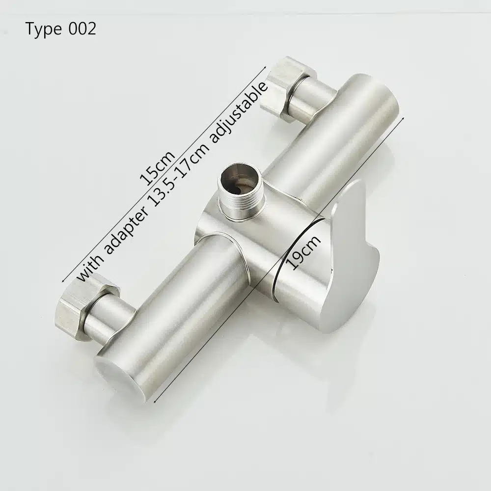 Vannitoa kuuma ja külma veega segisti, seinapealne, ühe käepidemega | kujundav pilt e-kaubamaja pildikogust