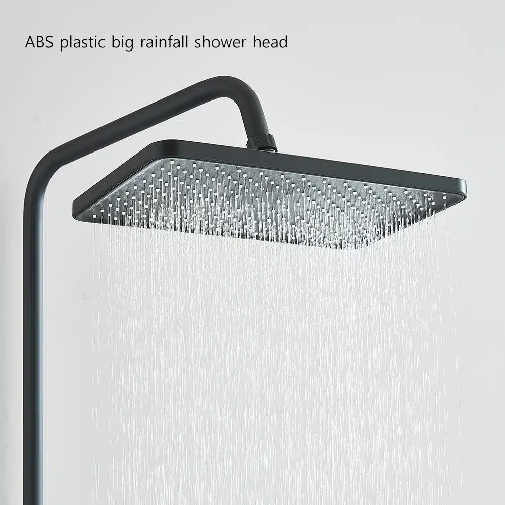 Dušisegisti LCD ekraaniga ja taustvalgustusega, seinapealne | kujundav pilt e-kaubamaja pildikogust