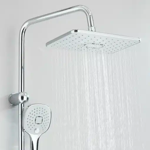 Dušisüsteem käeshoitava dušiga, seinakinnitusega, segisti | E-pood Tootemaailm Dušisüsteem käeshoitava dušiga, seinakinnitusega, segisti