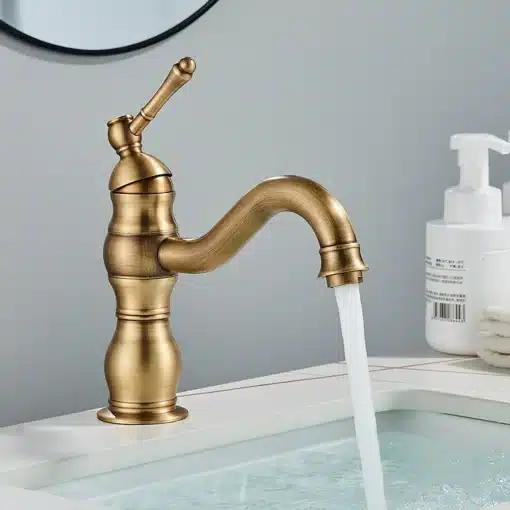 Antiik stiilis pronks vannitoa kraan | E-pood Tootemaailm Antiik stiilis pronks vannitoa kraan