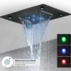 Lakke kinnitatav dušš LED-valgusega vihmavee dušisüsteem | E-pood Tootemaailm Lakke kinnitatav dušš LED-valgusega vihmavee dušisüsteem
