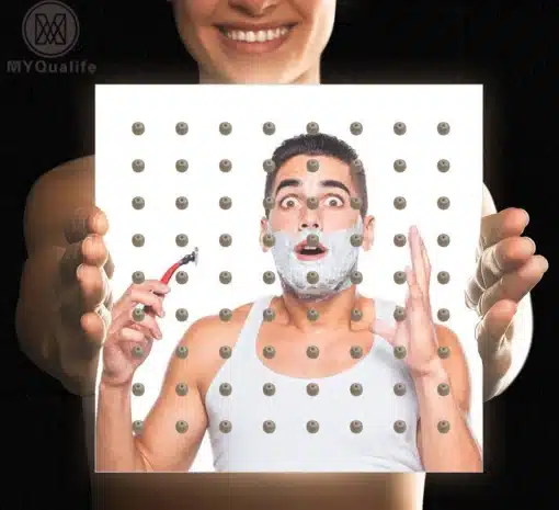 Luksuslik kroomitud LED vihmasaju dušš roostevabast terasest | E-pood Tootemaailm Luksuslik kroomitud LED vihmasaju dušš roostevabast terasest