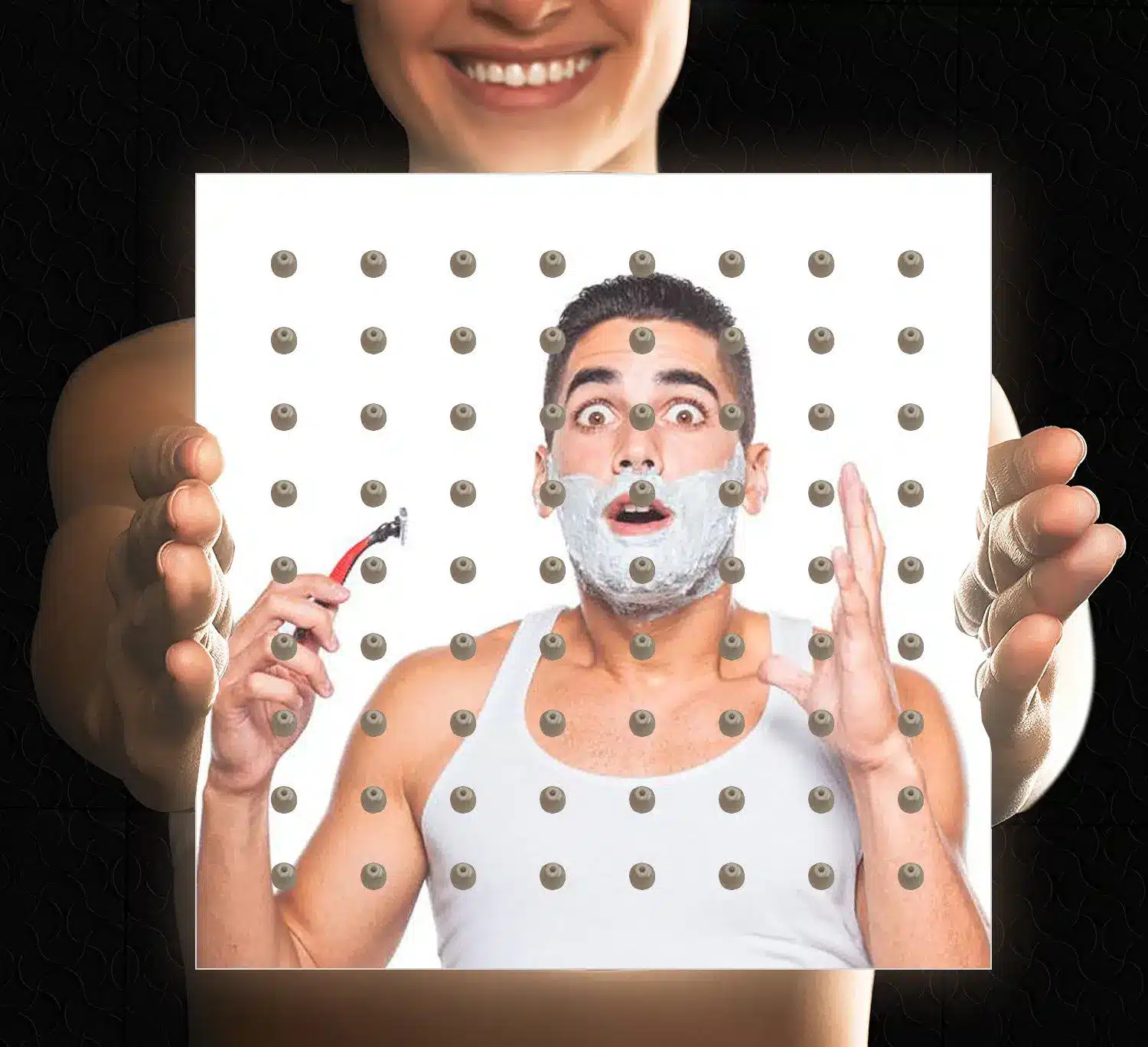 Luksuslik kroomitud LED vihmasaju dušš roostevabast terasest | kujundav pilt e-kaubamaja pildikogust