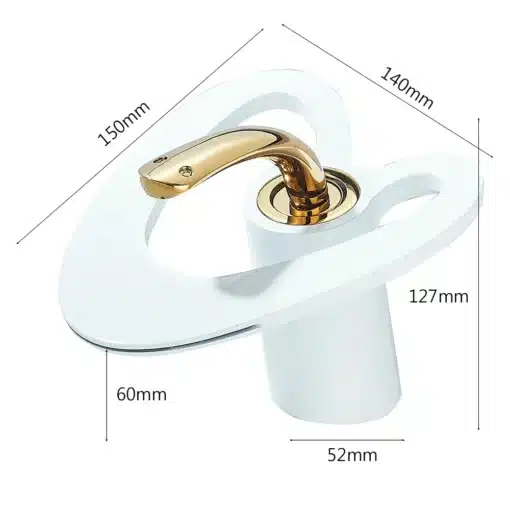 Stiilne disain veevoolu kraan, ühe käepidemega | E-pood Tootemaailm Stiilne disain veevoolu kraan, ühe käepidemega