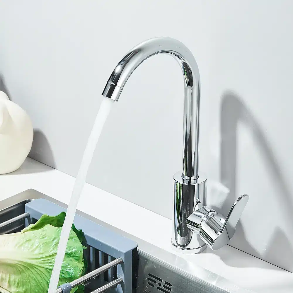 Köögivalamu kraan 360° pööratav kuum-külm vesi ühes käepidemes | kujundav pilt e-kaubamaja pildikogust
