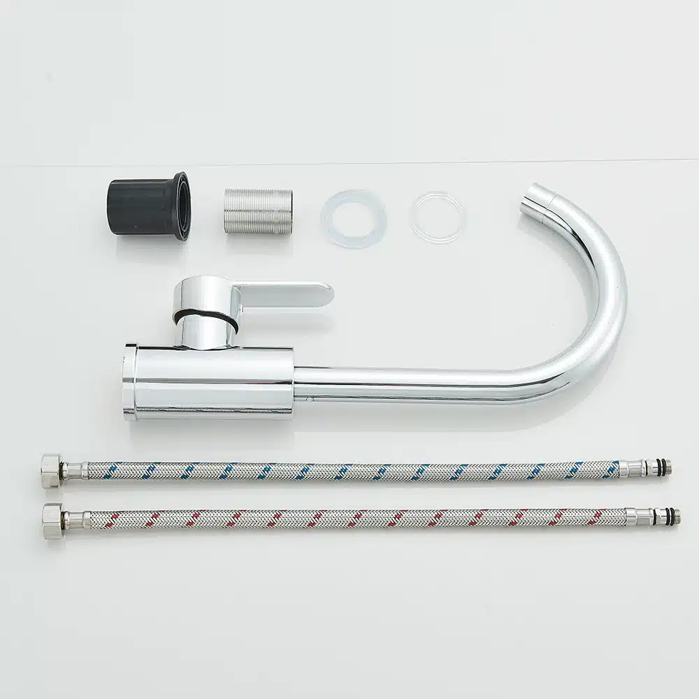 Köögivalamu kraan 360° pööratav kuum-külm vesi ühes käepidemes | kujundav pilt e-kaubamaja pildikogust