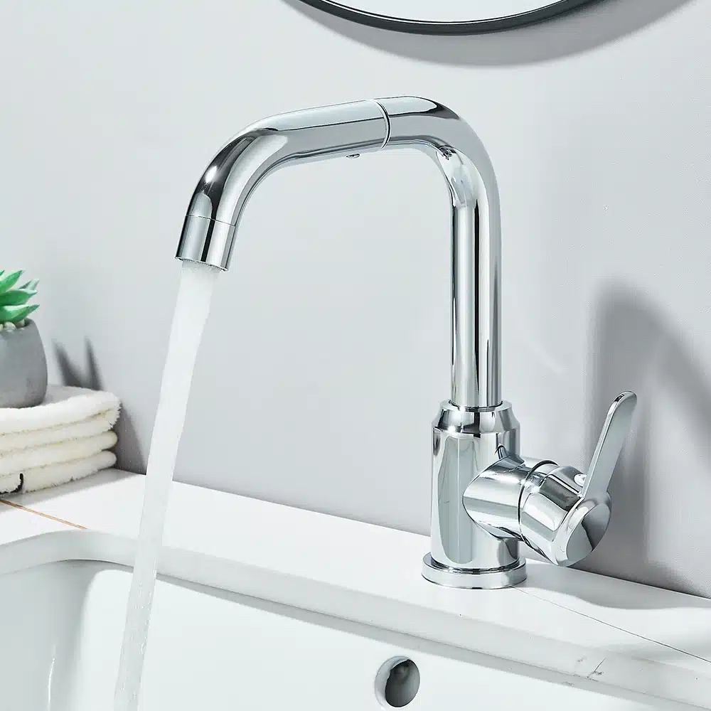 Köögivalamu kraan 360° pööratav kuum-külm vesi ühes käepidemes | kujundav pilt e-kaubamaja pildikogust