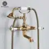 Antiik stiilis ilus messingist vannitoa dušisegisti | E-pood Tootemaailm Antiik stiilis ilus messingist vannitoa dušisegisti