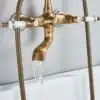 Antiik stiilis ilus messingist vannitoa dušisegisti | E-pood Tootemaailm Antiik stiilis ilus messingist vannitoa dušisegisti