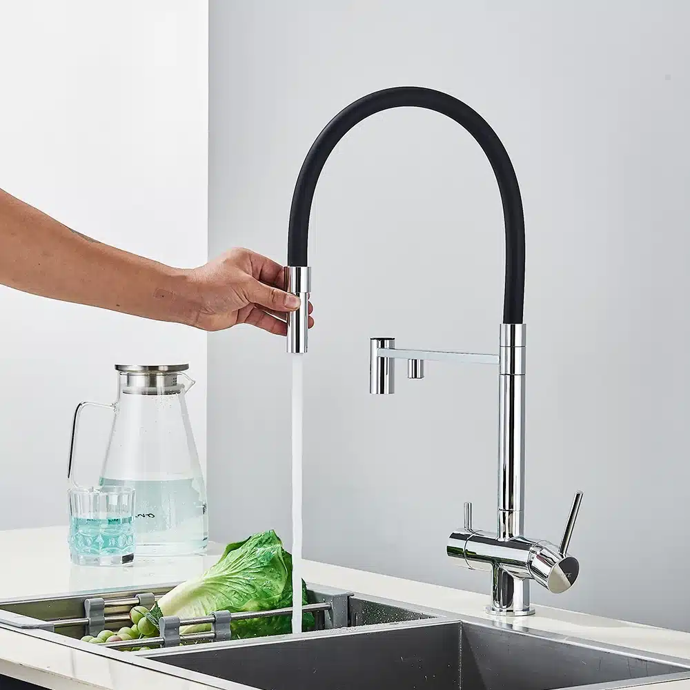 Köögisegisti, messing, kahe käepidemega, väljatõmmatav | kujundav pilt e-kaubamaja pildikogust