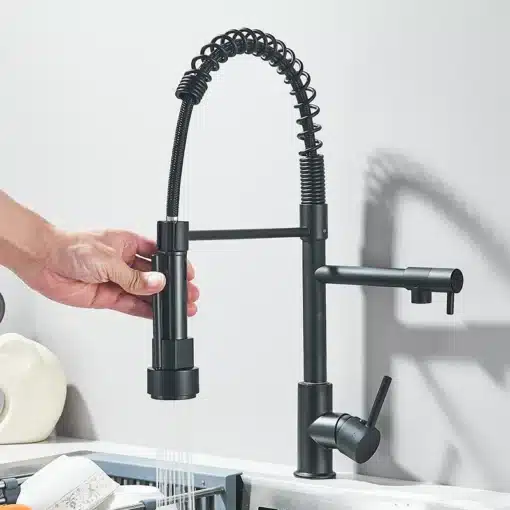 Köögivalamu kraan kuuma ja külma veega, 360° pööratav | E-pood Tootemaailm Köögivalamu kraan kuuma ja külma veega, 360° pööratav