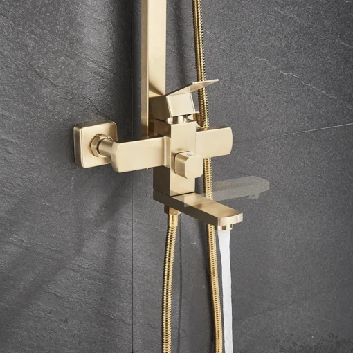 Luksuslik duššisegisti vihmadušipea ja käsidušiga vannitoa komplekt | E-pood Tootemaailm Luksuslik duššisegisti vihmadušipea ja käsidušiga vannitoa komplekt