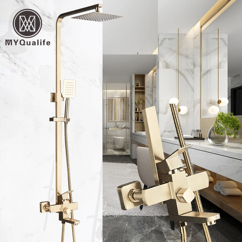 Luksuslik duššisegisti vihmadušipea ja käsidušiga vannitoa komplekt | kujundav pilt e-kaubamaja pildikogust