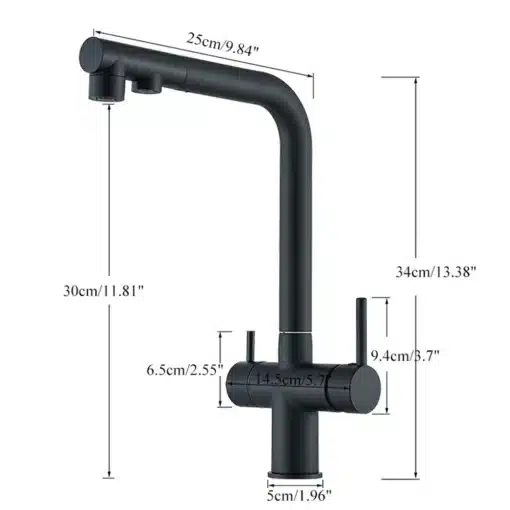 Köögisegisti kuuma ja külma veega, 360° pööratav, filtriga | E-pood Tootemaailm Köögisegisti kuuma ja külma veega, 360° pööratav, filtriga