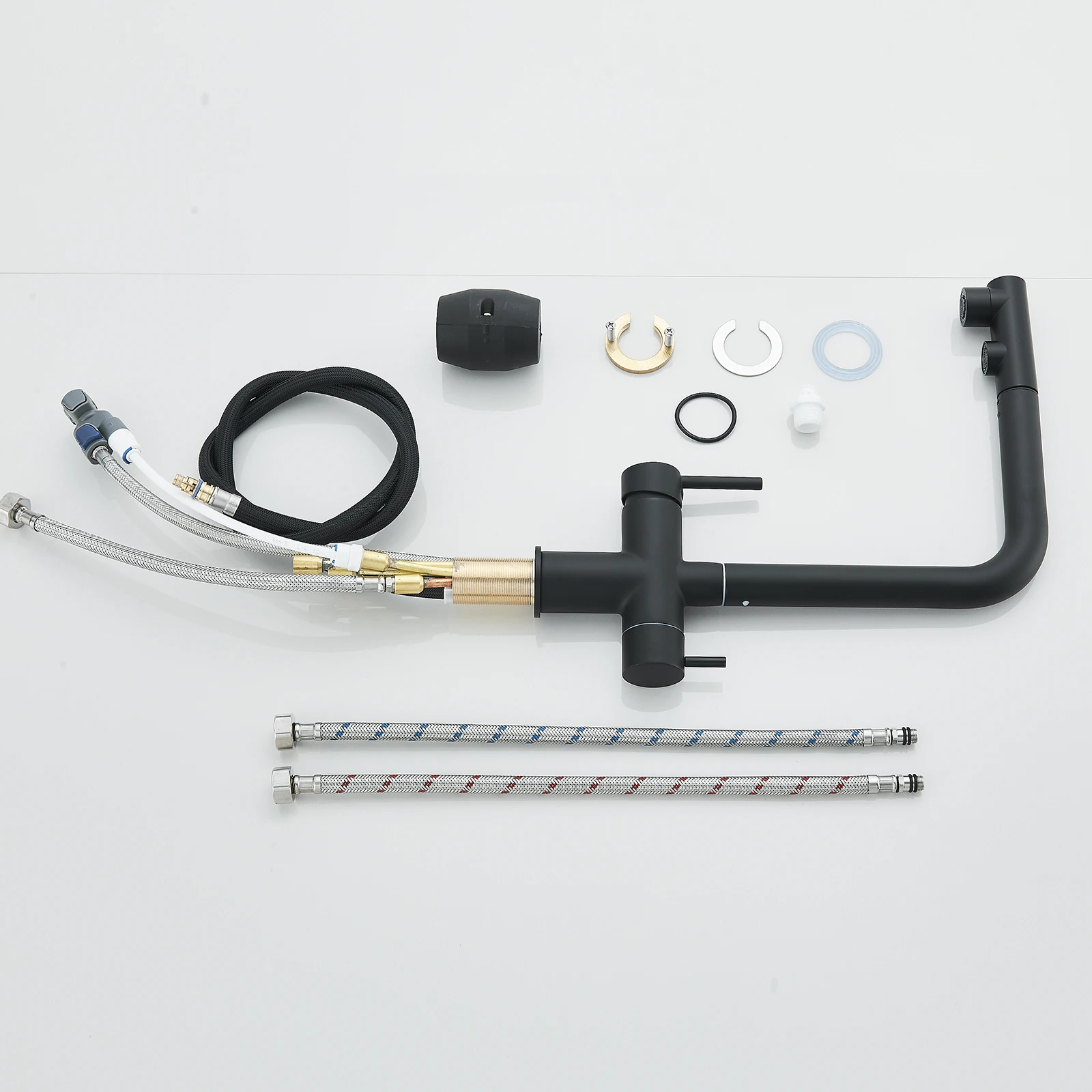 Köögisegisti kuuma ja külma veega, 360° pööratav, filtriga | kujundav pilt e-kaubamaja pildikogust