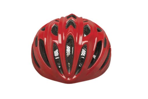 Punane Jalgrattakiiver LIMAR 778 (L) koos aerodünaamilise disainiga, väga hea ventilatsiooniga ja musta vooderdusega, sobib ideaalselt maanteesõitudeks.