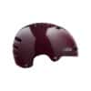 Kiiver LAZER Armor 2.0, Purple (L) on pildil oma sileda ja elegantse lillaka viimistlusega, mille esiküljel on nähtavad õhutusavad optimaalsete ventilatsiooni ja mugavuse tagamiseks. Kiiver on valmistatud vastupidavast materjalist, mis tagab linnas sõitmisel maksimaalse kaitse.
